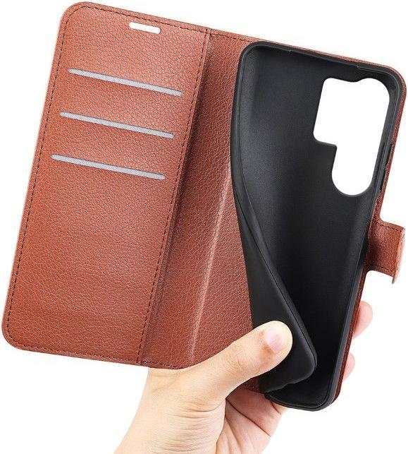 Image du produit MU Classic Litchi Leder Bookcover Series (Samsung Galaxy S25 Ultra)