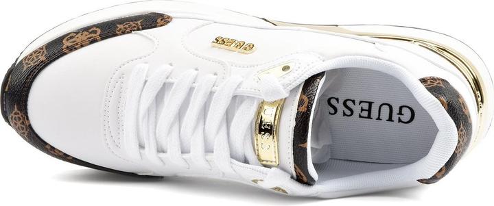 Actual product image Guess 's faux leather trainers moxea (39)