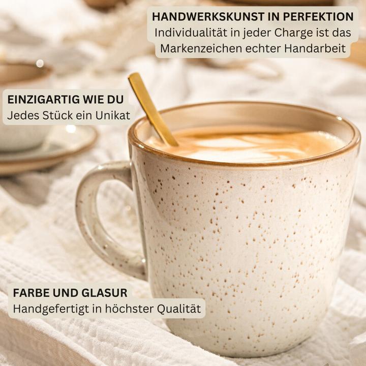 Immagine prodotto Sänger Set di tazze da caffè Rio cream (430 ml, 4 x)