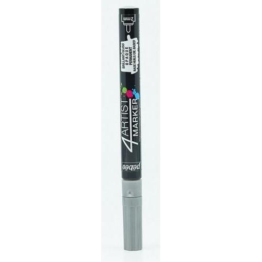Pebeo, Marker, 4Artist Marker 2mm Rund (Silber, 2 mm)