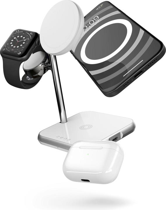 Actual product image Zens 4-in-1 MagSafe + Watch charger (45 W)