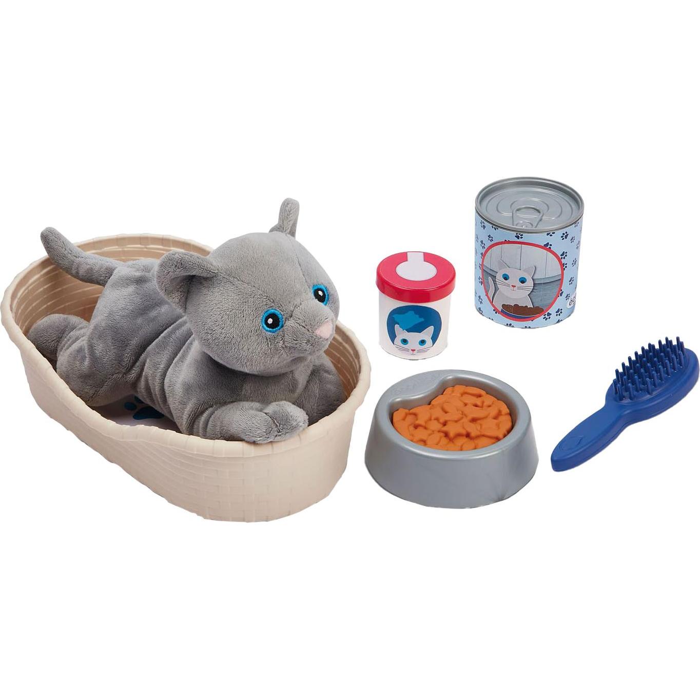 écoiffier Katzenpflegeset 9-Teilig (7.50 cm)