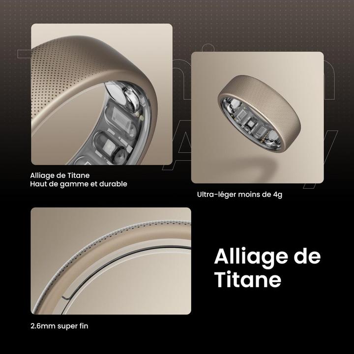 Produktbild Amazfit Helio Ring (12, Titan)