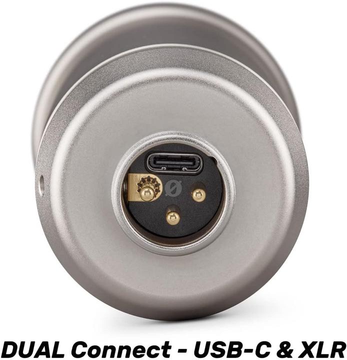 Actual product image RØDE NT1 5th Generation XLR USB microphone with pop filter