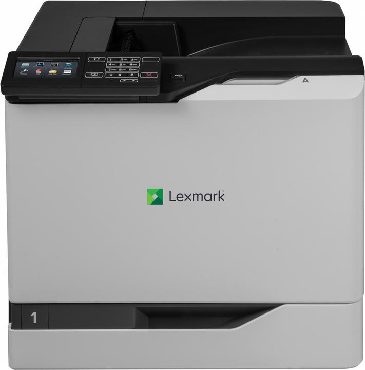 Produktbild Lexmark CX820de MFP color A4 Laserdrucker 50ppm Duplex print scan copy fax Duplex (Laser, Schwarz-Weiss)