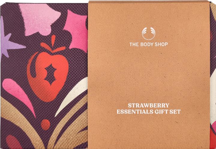 Actual product image The Body Shop Kleines Erdbeer-Set, 3-Teilig (Body care set)