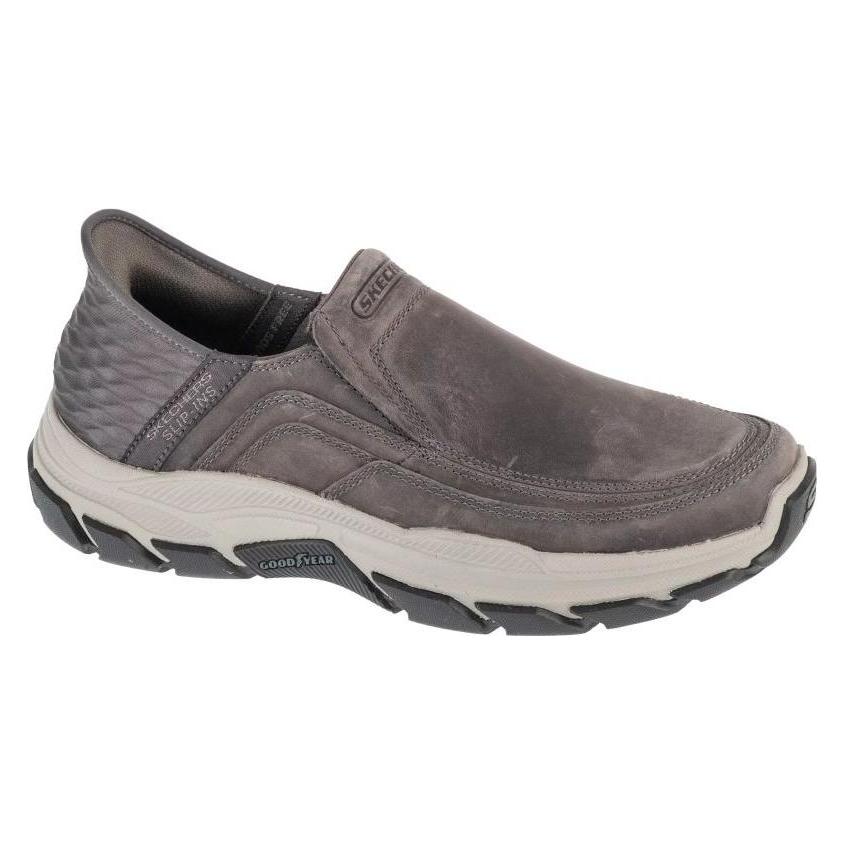 Skechers, Herren, Sneakers, Slip-Ins Respected - Elgin Black, Schwarz, (42.5)