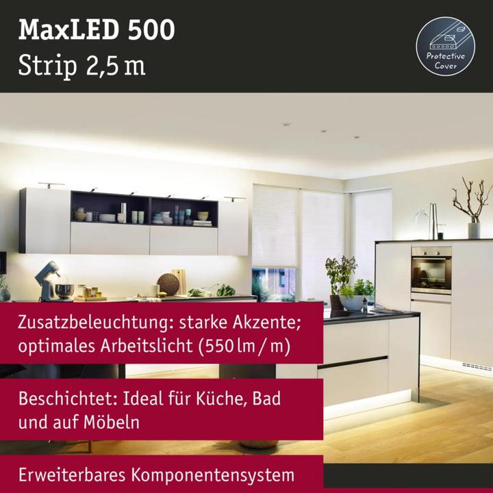 Actual product image Paulmann MaxLED 500 Stripe (Warm white, 250 cm, Indoor)