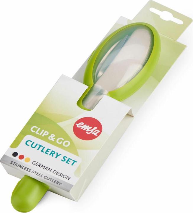Actual product image Emsa Clip & Go (3 Piece, Cutlery set)