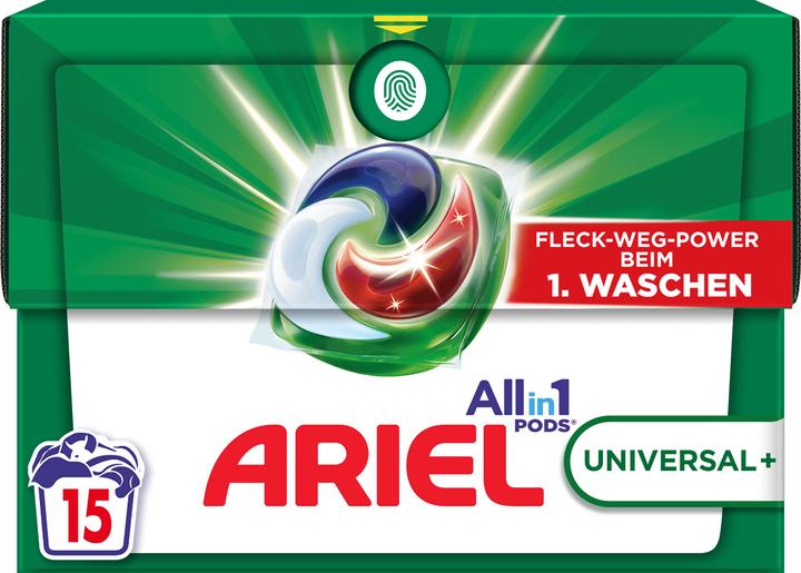 Ariel All-in-1 (15 Washing cycles, Pods)