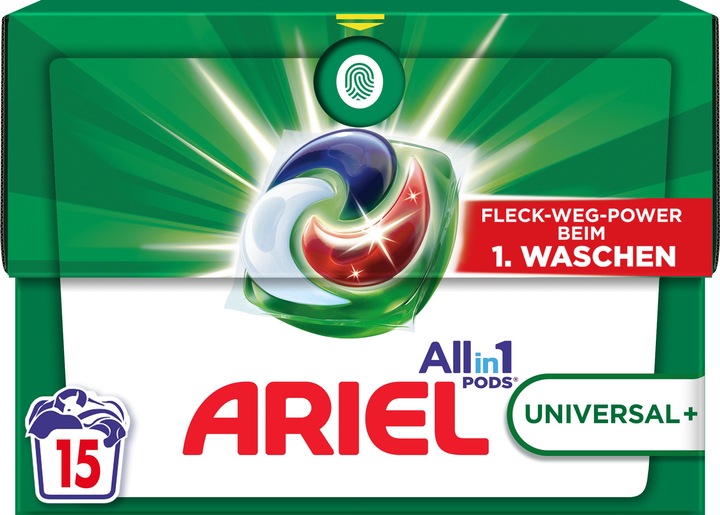 Ariel All-in-1 (15 Washing cycles, Pods)