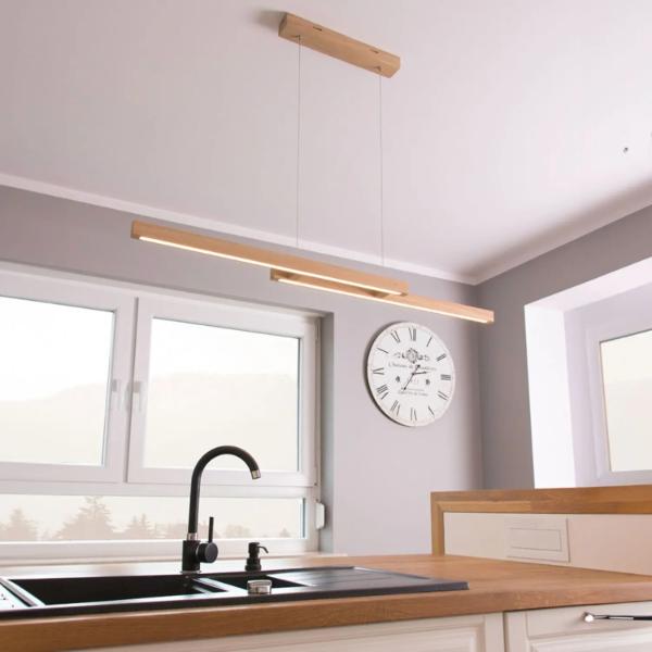 Produktbild Isoled LED Pendelleuchte HOLZDRIFT Eiche 120 (2260 lm)