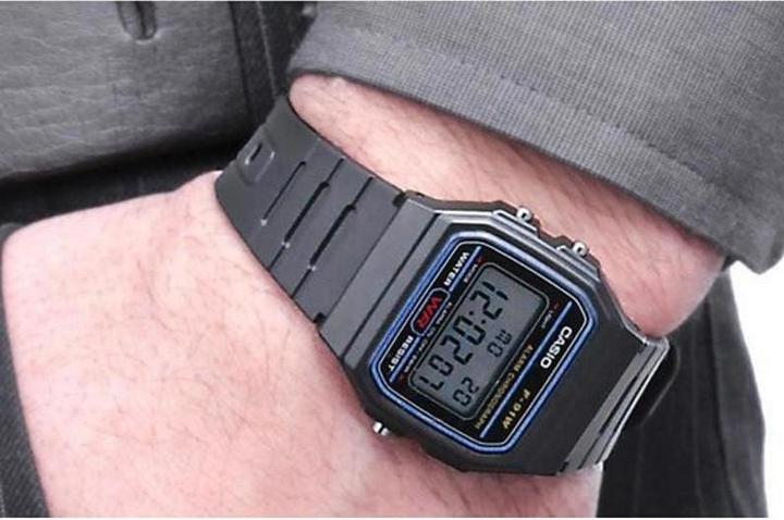 Actual product image Casio F-91W-1YEG (Digital watch, 33.20 mm)
