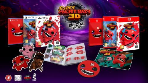 Actual product image Super Meat Boy 3D S.E. PS-5 UK (PS5)