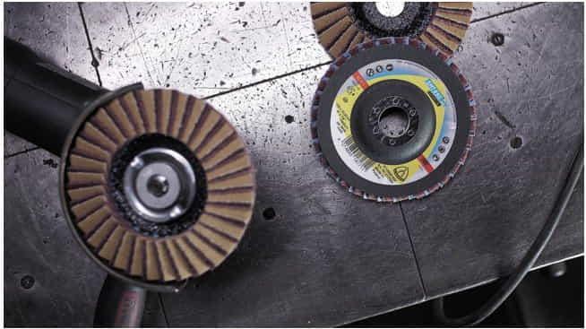 Image du produit Klingspor 312560 SMT 850 Combinaison de disques abrasifs 125 x 22,23 mm grain 80 Moyen courbé Contenu : 5 (80)