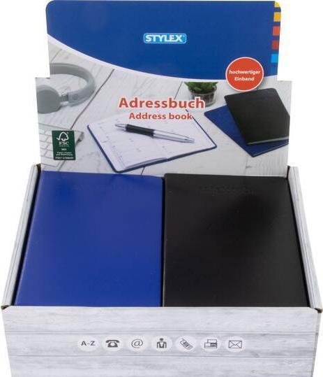 Produktbild Roost Adressbuch (A6, Liniert, Weicher Einband)