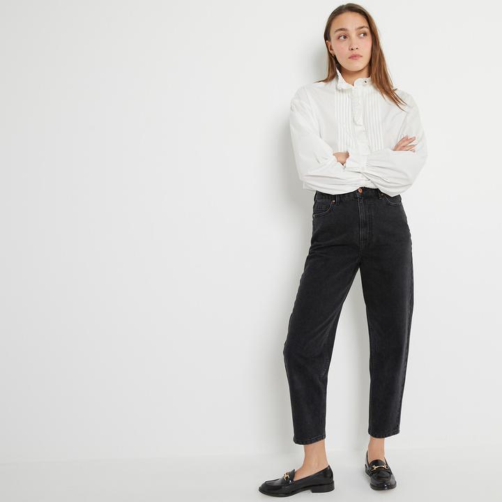 Actual product image La Redoute Collections Signature mom jeans (Frequency band 38 (2600 MHz))