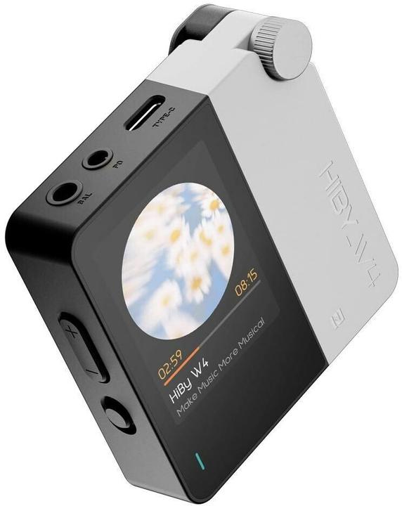 Produktbild HiBy W4 - Portabler HiFi Bluetooth Kopfhörerverstärker (Display, USB-DAC, aptX, Bluetooth)