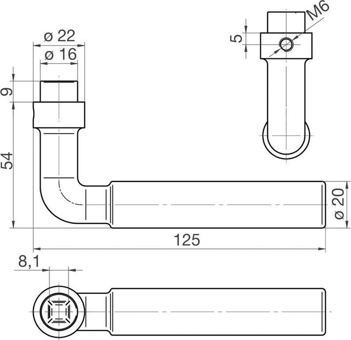 Actual product image Mega Fenstergriff 32.206/41.412.3