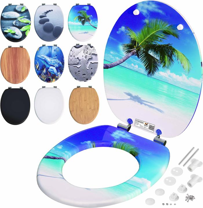 Actual product image Casaria Toilet seat