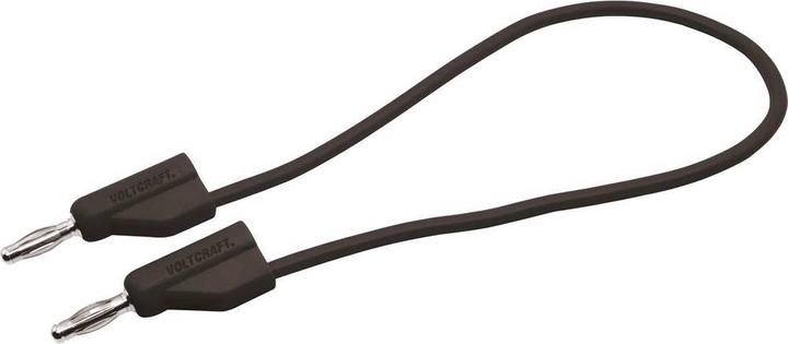 Actual product image Voltcraft Highly flexible test leads SET 0.25 m 30 V/AC, 60 V/DC 10 A