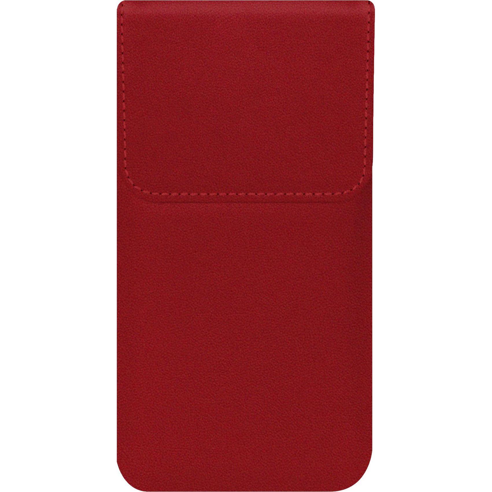 Noreve Lederschutzhülle (Apple iPhone 16 Pro Max), Smartphone Hülle, Rot