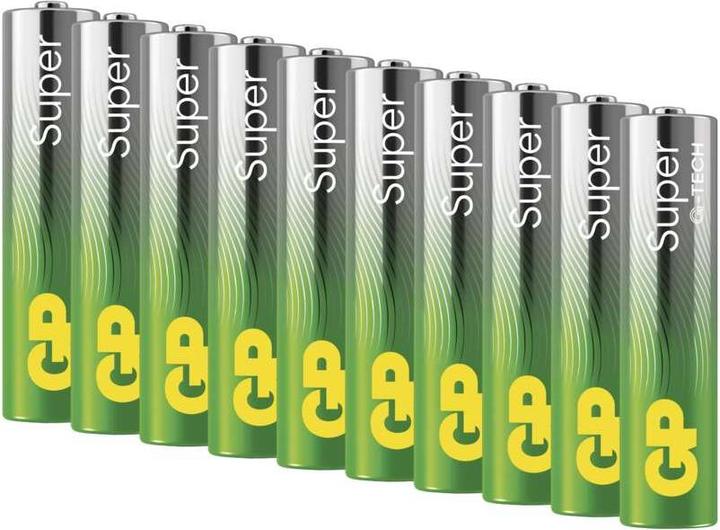 Produktbild GP Batteries GP Alkalick?? baterie SUPER AAA (LR03)- 10ks (10 Stk., AAA)