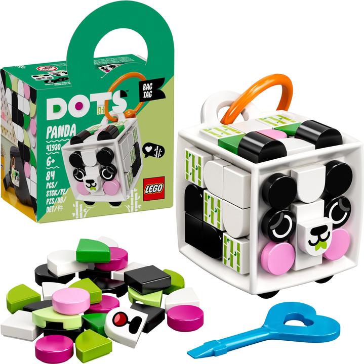 Produktbild LEGO Taschenanhänger Panda (41930, LEGO Dots)