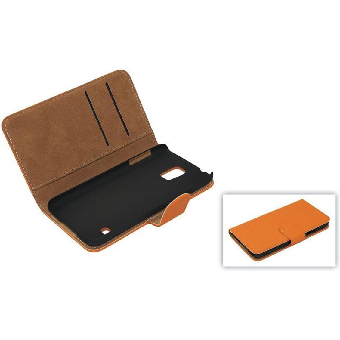 König Design Schutzhülle Handytasche (Flip Quer) für Handy Apple iPhone 6 Plus Orange (Apple iPhone 6 Plus), Smartphone ...