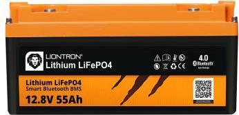 Immagine prodotto Liontron Batteria di alimentazione al litio 12V 55Ah (12 V, 55 Ah)