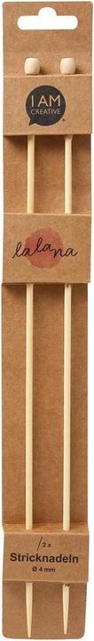 Actual product image Lalana Knitting needles 4 mm, 2 pieces