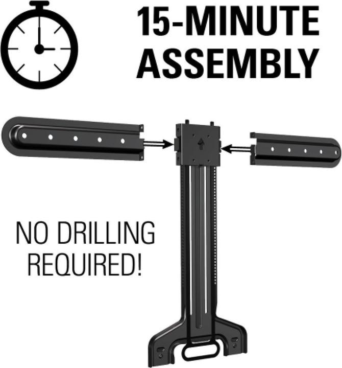 Immagine prodotto Sanus Supporto per TV a fascio Sonos (1 pz., Installazione a parete, Regolabile in altezza)