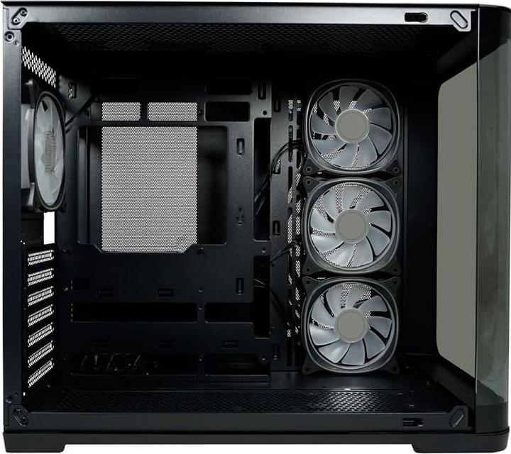 Produktbild LC-Power Gehuse 8001B Pro-Storm Dark ohne Netzteil (ATX, mATX, Mini-ITX)