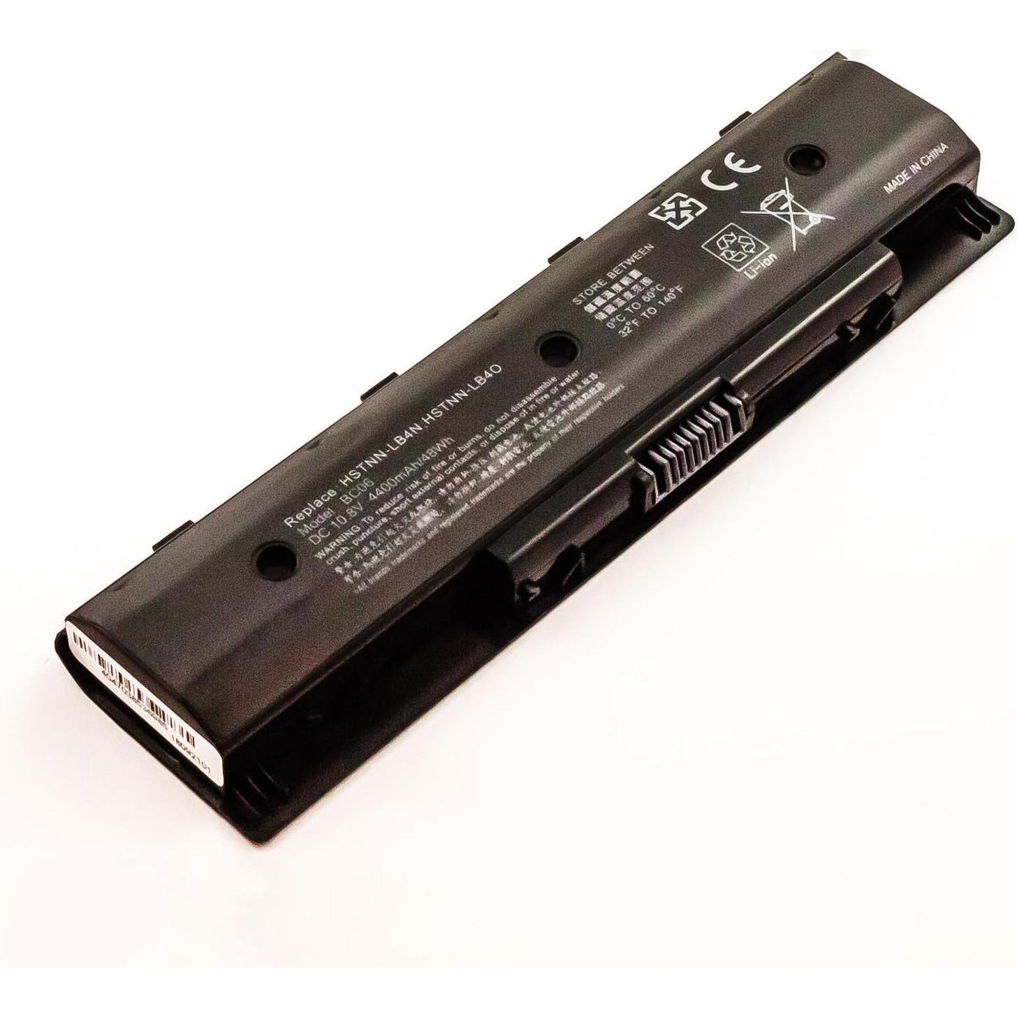 AGI 45654 - Akku - HP - PAVILION 17-E176EG (1 Zellen, 4400 mAh), Notebook Akku, Schwarz