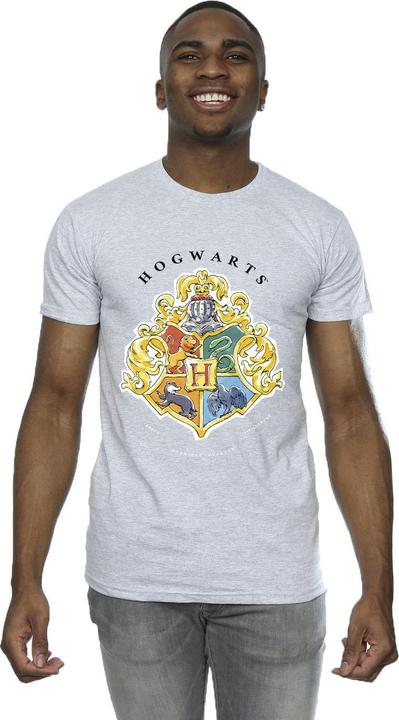 Immagine prodotto Hogwarts School Emblem Maglietta Uomo (L)