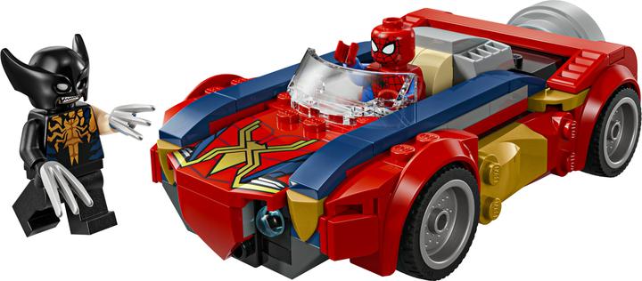 Produktbild LEGO Super Heroes Spider-Man Auto vs. Venomized Wolverine (76336, LEGO Marvel)