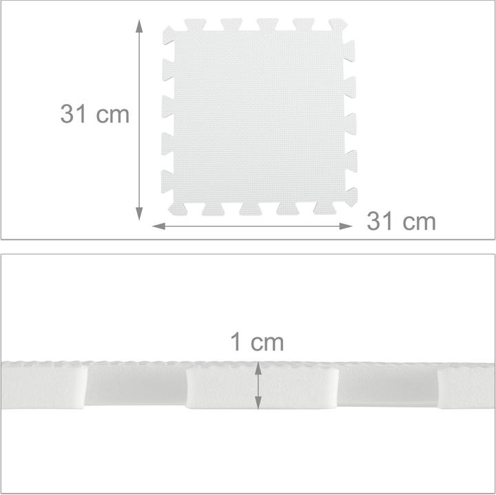 Produktbild Relaxdays Fitnessmatte (1 cm)