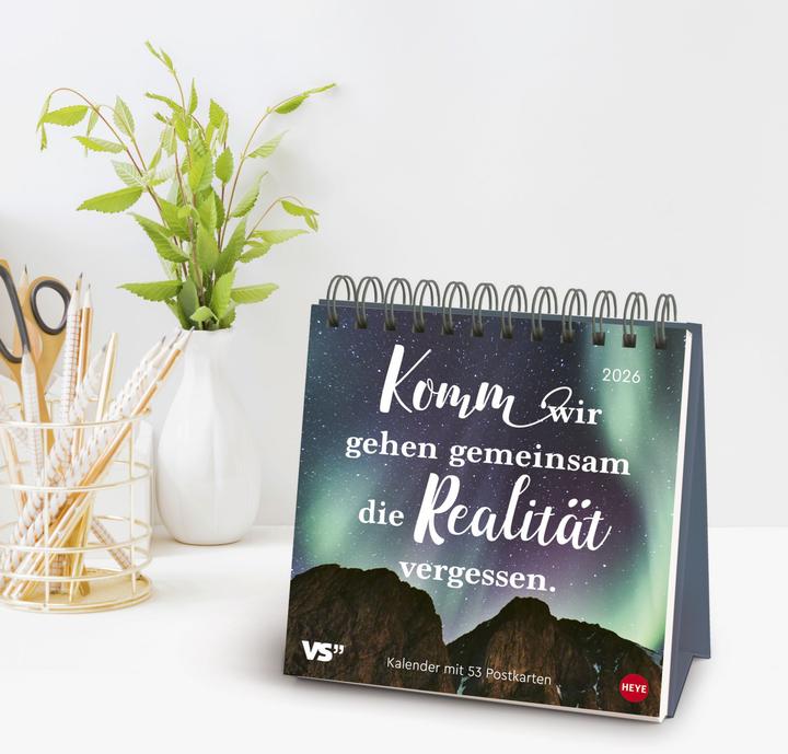 Produktbild Visual Statements Premium-Postkartenkalender 2026 (16.5 x 17.7 cm)