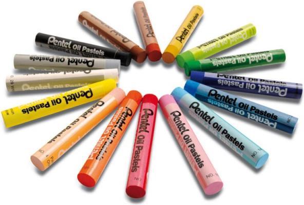 Actual product image Pentel Oil pastel PHN 16s (16x)