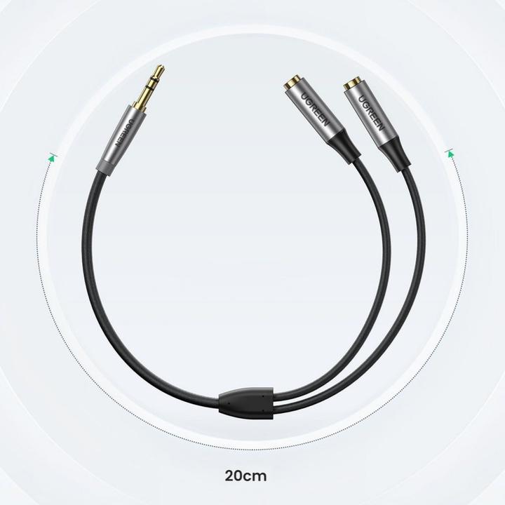 Image du produit Ugreen AV191 (0.20 m, Câble AUX)