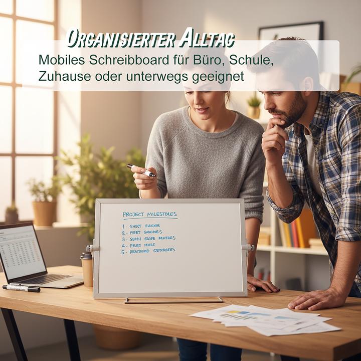 Image du produit Relaxdays Whiteboard Tisch (30 x 20 cm)