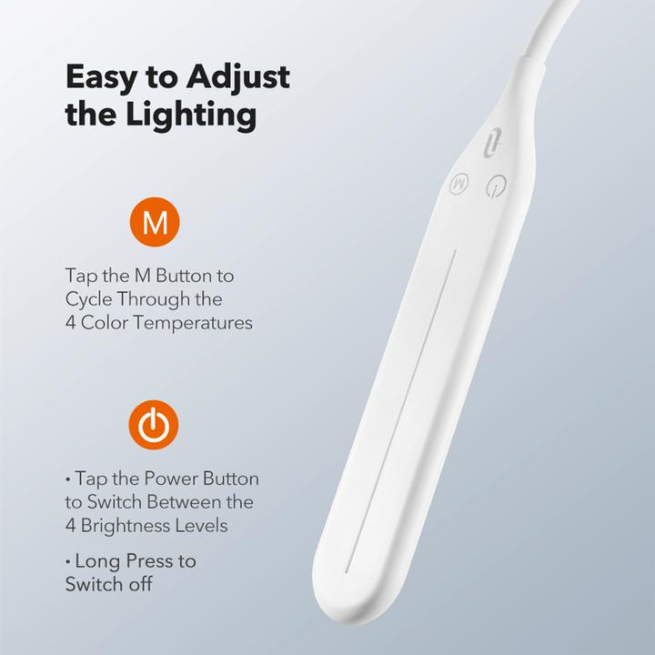 Produktbild Taotronics TT-DL072 Stehlampe weiss 10 W (500 lm)