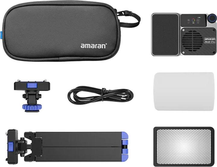 Actual product image Amaran Ace 25c Silver Kit (Video light)