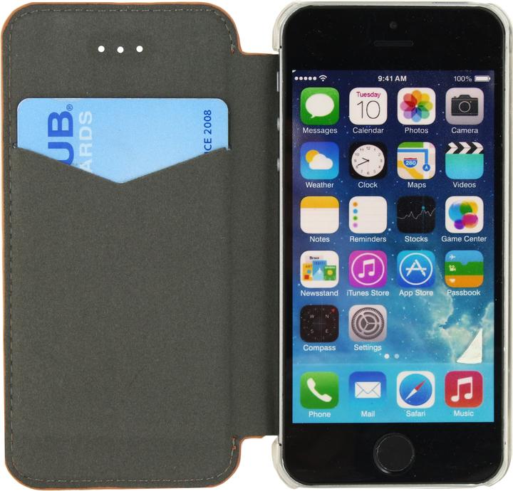 Actual product image Mobilize Slim Gelly Booklet (Apple iPhone 5, Apple iPhone 5s, Apple iPhone SE)