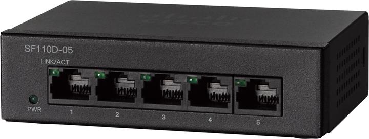 Produktbild Cisco SF110D-05 5-PORT 10/100 DESKTOP SWITCH (5 Ports)