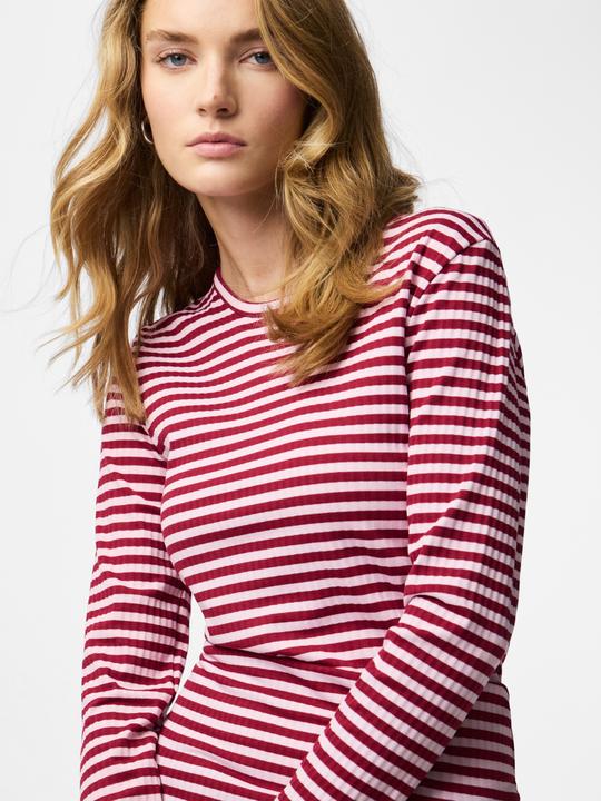Produktbild Pieces Gestreiftes Oberteil mit langen Ärmeln (M)