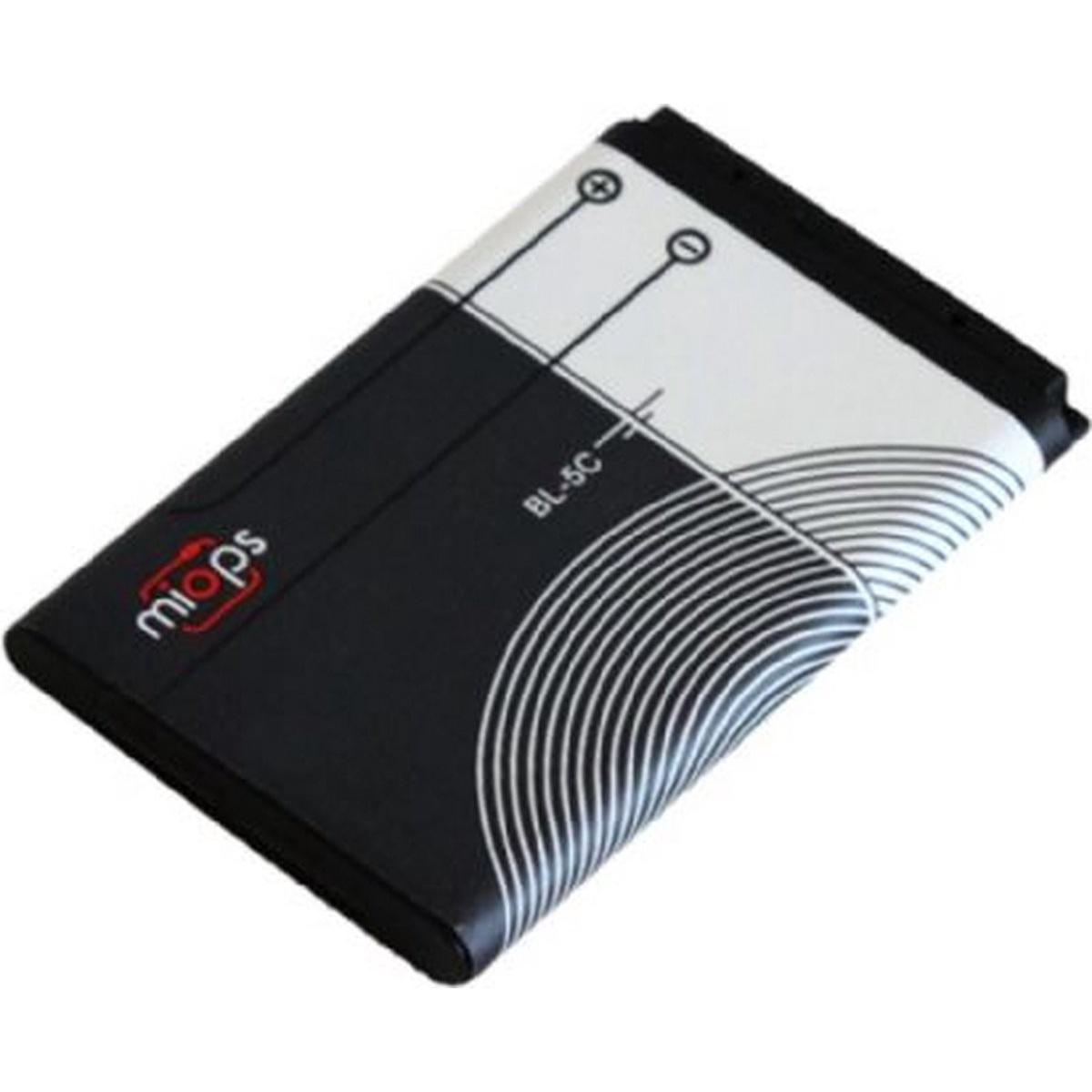 Miops Batteria di ricambio BL-5C (Batteria della fotocamera), Alimentatore fotocamera