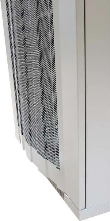 Image du produit Allnet 19 Armoire 22U L800 / P1200mm *gris clair* SNB-Série portes en tôle perforée (22 HE, Rack 19 pouces)
