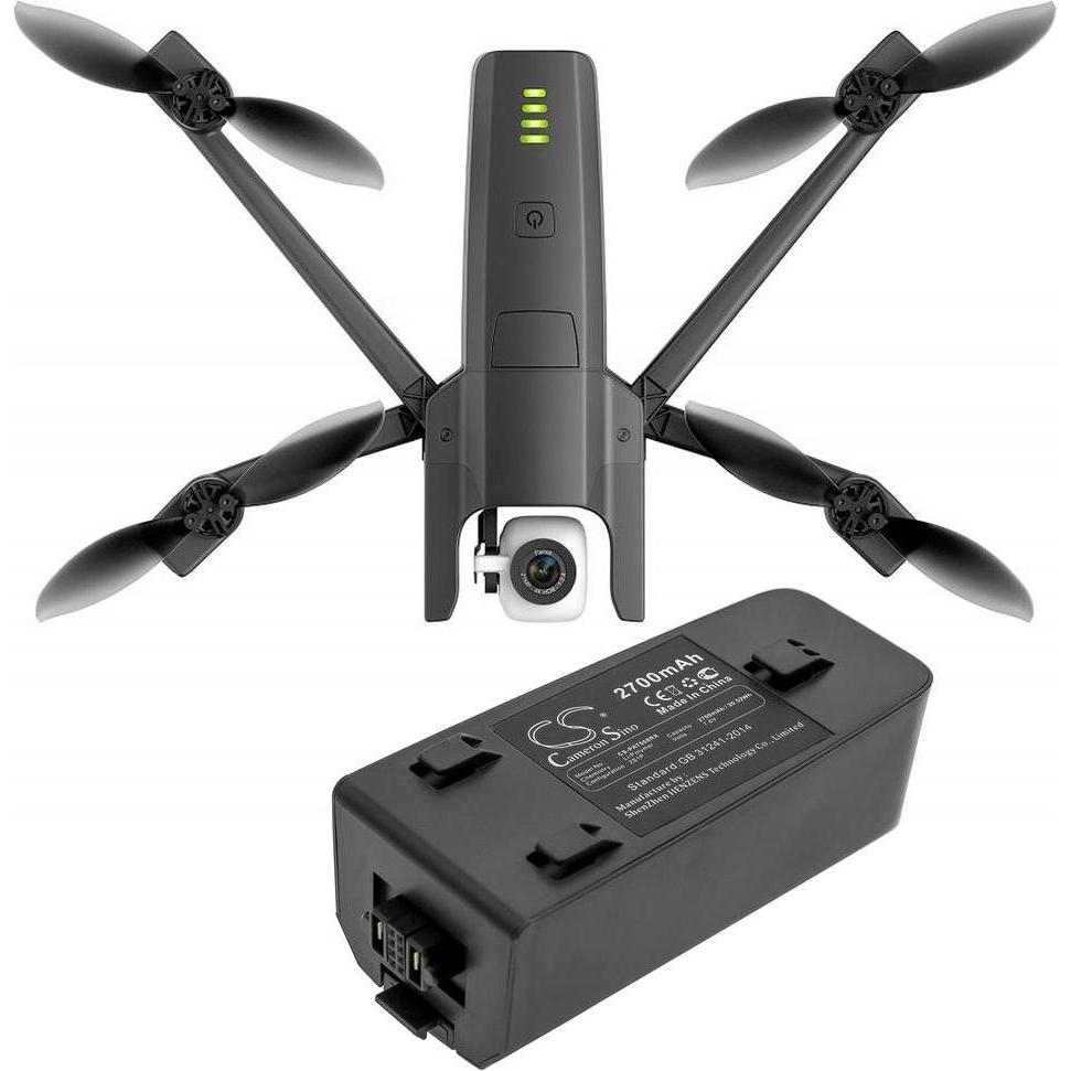 CS Cameron Sino Ersatz-Akku für Anafi, 2700 mAh 20.52 Wh 7.6 V (Drohnen Akku), Drohne Zubehör