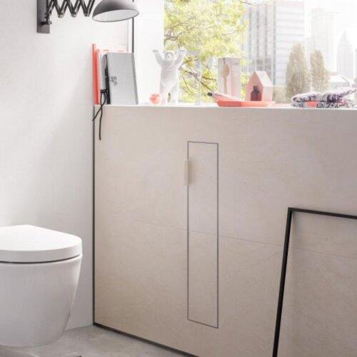 Produktbild Emco WC-Modul ASIS PLUS UP 658x154mm Türanschl rechts Aluminium